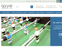 Tablet Screenshot of gonser.ch